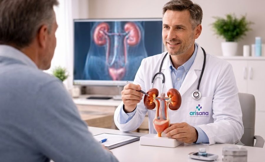 Consulta de urología con modelo anatómico explicativo - Centro Médico Arisana, Ate Lima